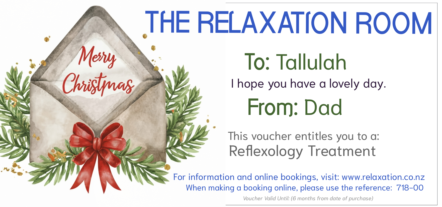Christmas Envelope